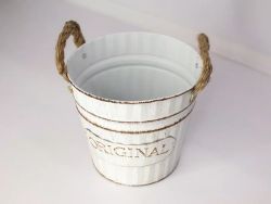 Кашпо "Ведерко оригинальное" МИКС, 16х16х15см 4528640