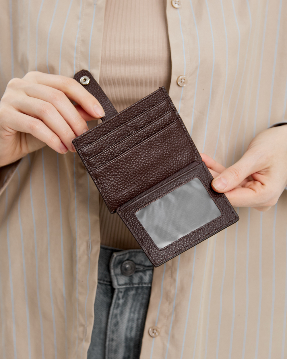 Картхолдер 595 03 коричневый