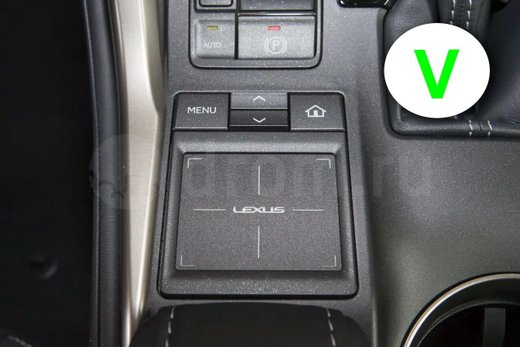 Магнитола для Lexus NX200, NX200t, NX300h 2014-2017 (тачпад) - FarCar 9619B монитор 9.5" QLED на Android 14, TS18, CarPlay, 4G SIM-слот