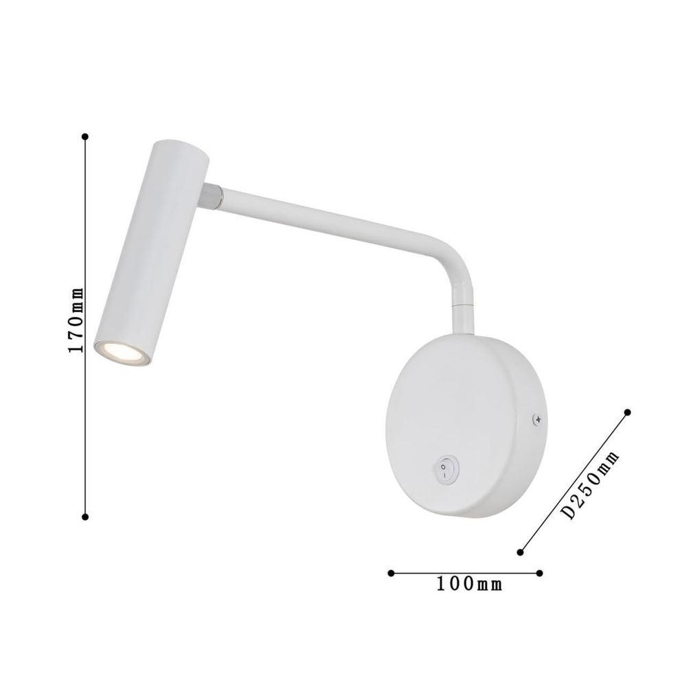 Настенный светодиодный светильник Favourite Murum 1961-1W