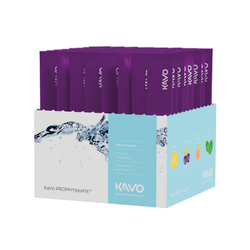 Порошок KaVo PROPHYpearls, 80 пакетов по 15 гр., черная смородина.