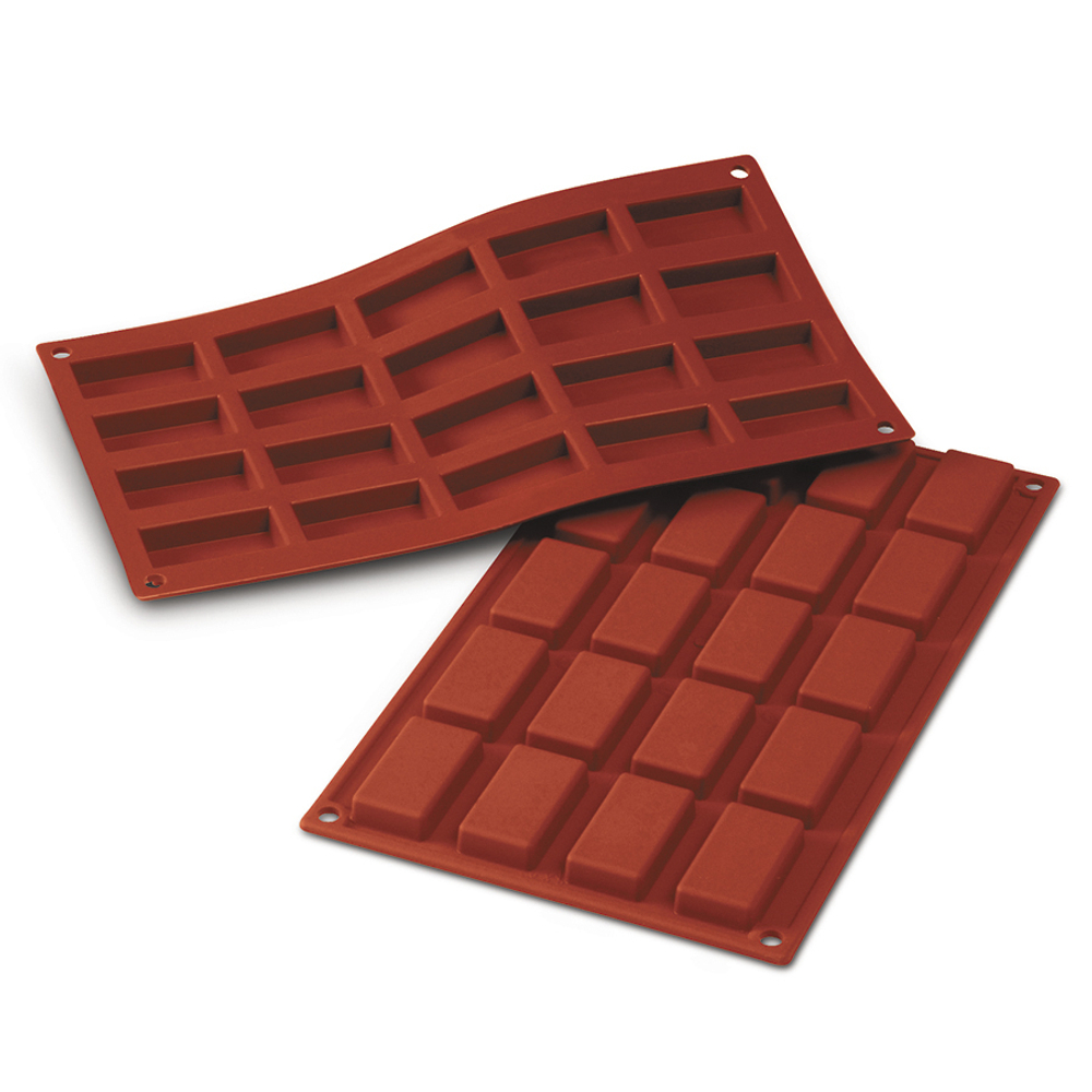 Форма для приготовления пирожных Finanzieri 17x30см силиконовая Silikomart