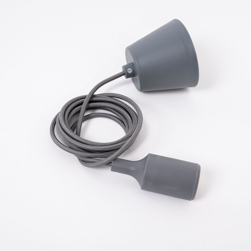 Подвесной светильник Muuto E27 Grey