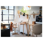 Офисный стул - IKEA ODGER, 68x68x90см, бежевый, ОДГЕР ИКЕА