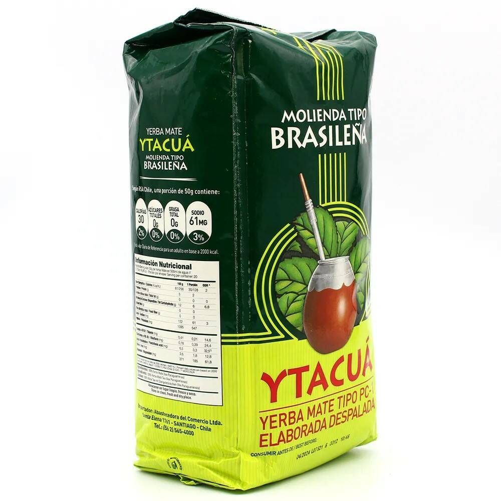 Чай мате Ytacua Yerba mate Molienda Brasilena 1 кг, 2 шт