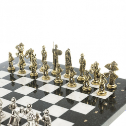 Шахматы "Дон Кихот" доска 36х36 см камень мрамор G 122881