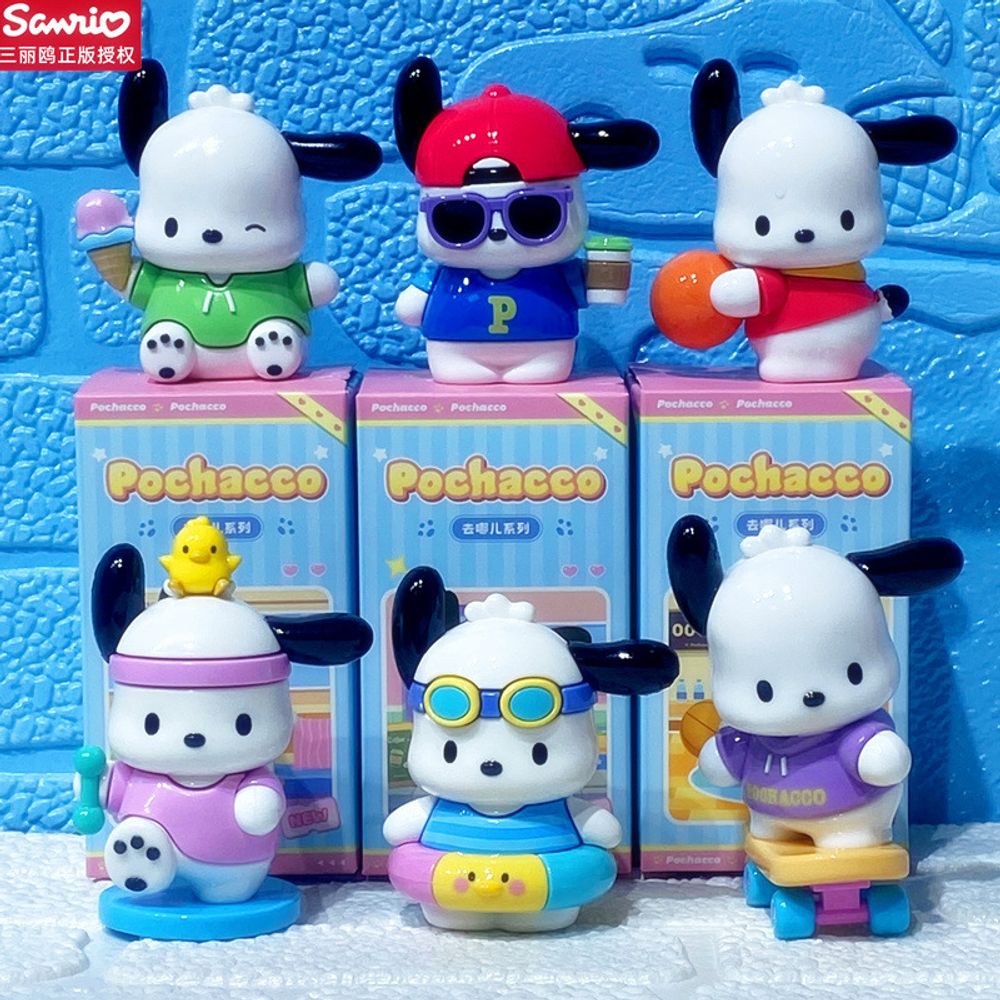 Коллекционные фигурки &quot;Pochacco Holidays&quot;