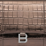 Balenciaga Calfskin Clutch Women"s Brown