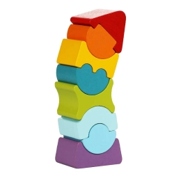 CUBIKA Игрушка логическая БАШНЯ 8 дет.