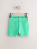 Шорты-велосипедки для девочки Next E65-376, 4 шт., Голубой, Оранжевый, Бирюзовый