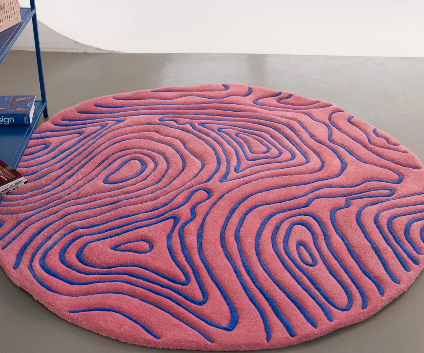 Коврик Pink and blue, 143х130 см