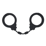 Черные силиконовые наручники Lola Games Party Hard Suppression 1167-01lola