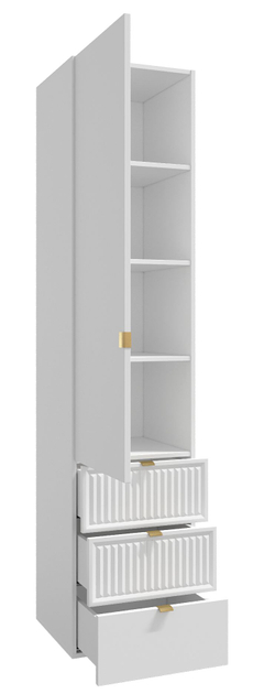 Шкаф для одежды, шкаф белый, Окленд 79-653