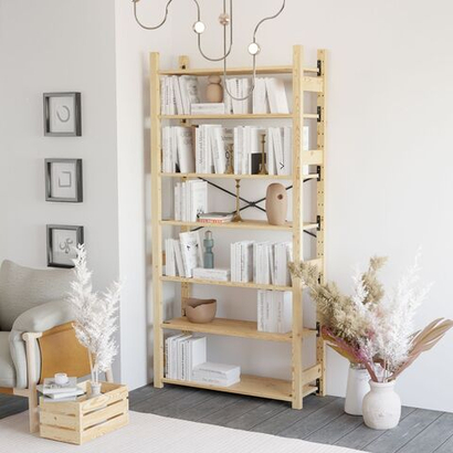 Cтойка для стеллажа ИВАР 179x30 см Икеа IVAR из массива сосны, в натуральной отделке