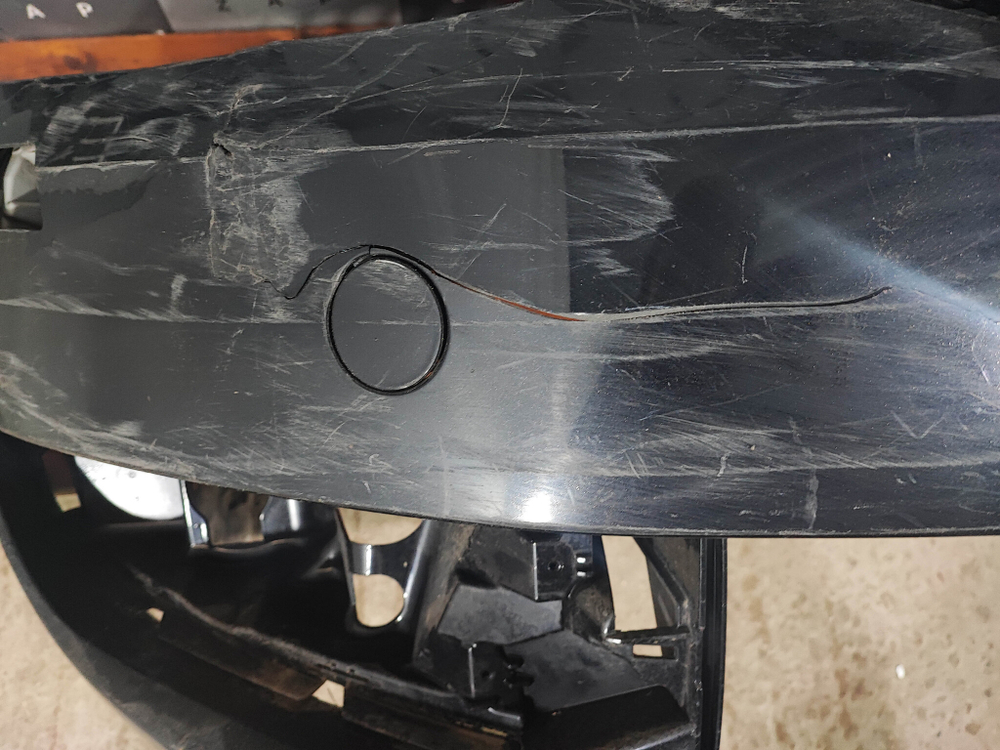 Бампер передний Skoda Octavia 3 (A7) 13-17 Б/У Оригинал 5eu807221