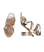 Босоножки на каблуке SERENA 18 Liu Jo - золотой(SA4079 EX029)