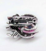 Брошь. Украшение  брошка "Жук". Символом перерождения, начала новой жизни