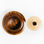 Деревянная сахарница из древесины сибирского кедра