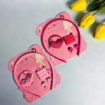 Аксессуары для волос детские «Fashion exclusive- Нежность», 3 цвета, (ободок, 4 резинки, 2 краба), 13,5*17 см