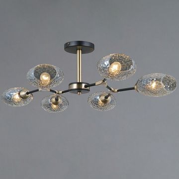 IL0272-6CSQ-25 BK AB TRENTO светильник потолочный