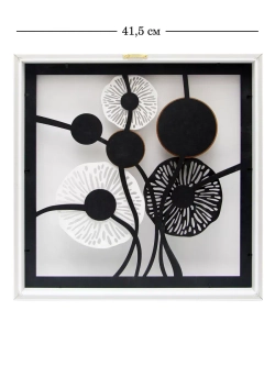 Декор для дома на стену 43*43 см