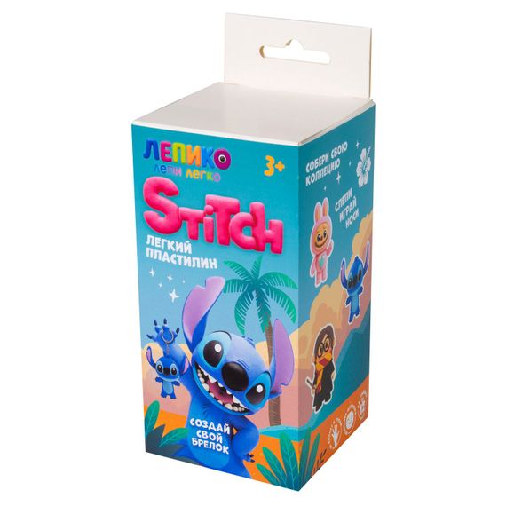 Plastilin\ Пластилин Легкий пластилин, Лепико, набор Стич