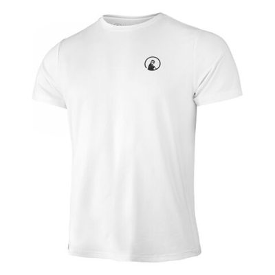 Мужское теннисное поло Quiet Please Receiver T-Shirt Men - White