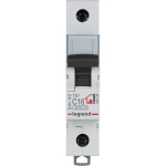 LEGRAND Выключатель автоматический однополюсный 16А C TX3 6кА (404028)