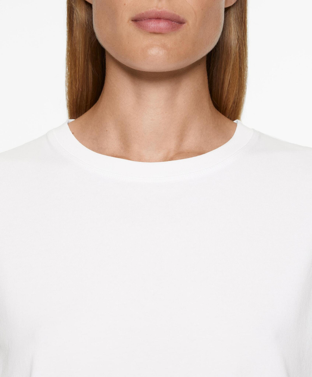 Oysho Топ без рукавов из смесового хлопка, белый