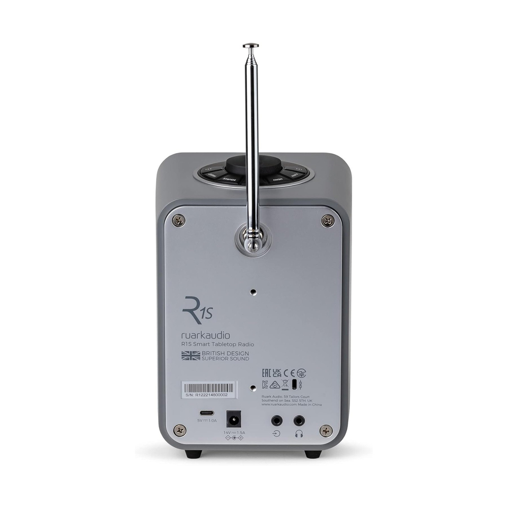 Ruark R1S Черный [CHARCOAL] — радиоприемник с функцией стриминга