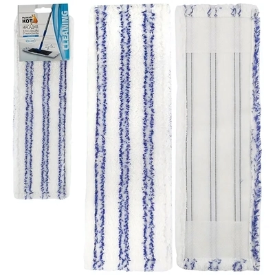 Насадка из микрофибры с абразивом для швабры BRILLIANCE, 35гр