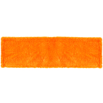 Запаска для швабры OfficeClean Professional, 40х10 см, микрофибра, ворс 0,5 см, карманы, оранжевая