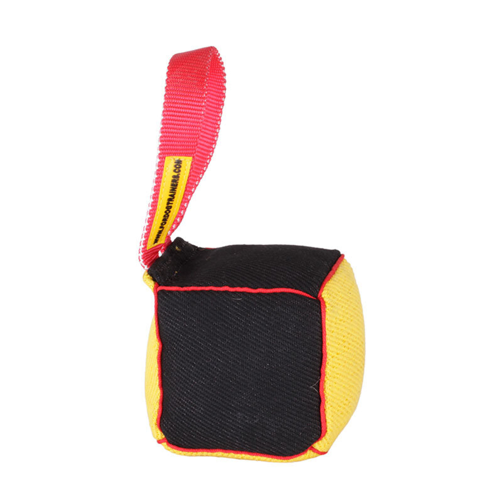 FORDOGTRAINERS Большая кусалка игрушка из french linen (синтетика) «Merriment», 10*10 см