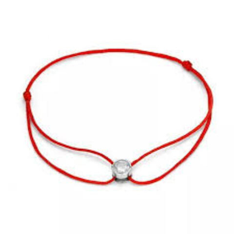 Браслет из серебра с фианитами