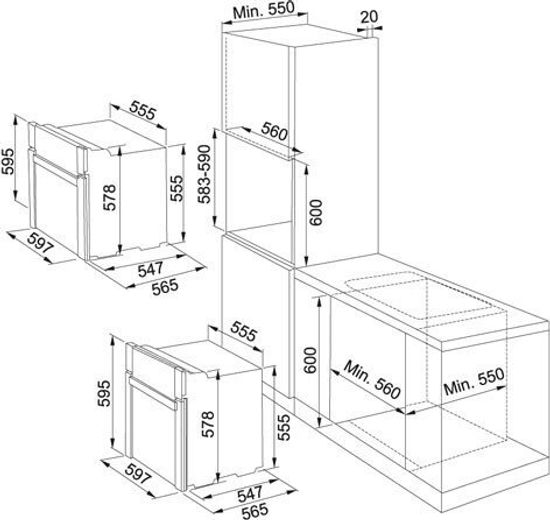 Электрический духовой шкаф FRANKE SM 86 M XS