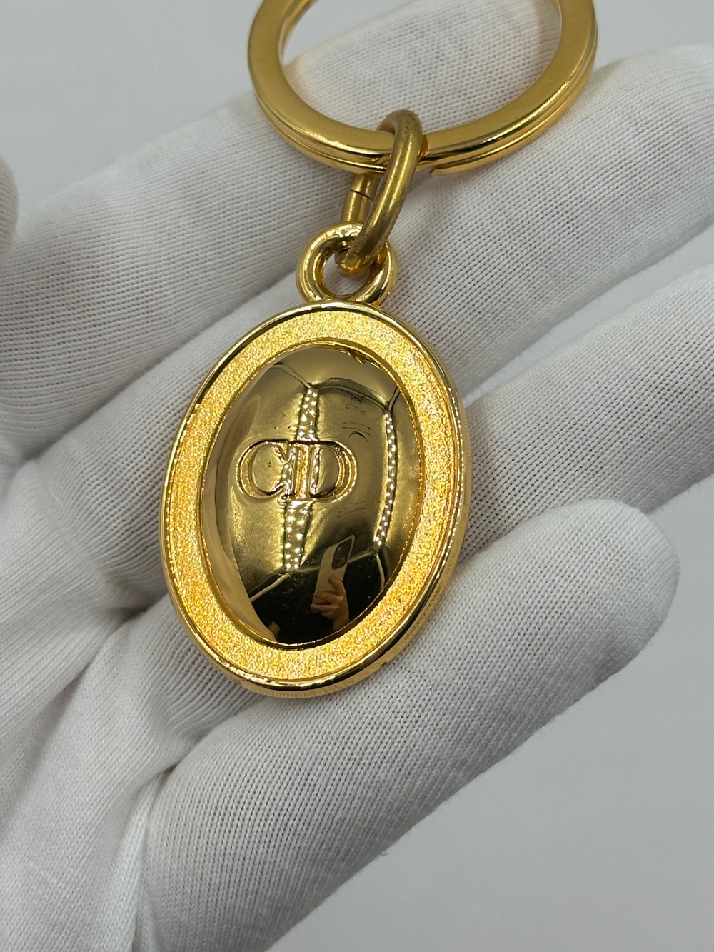 Брелок с лого Christian Dior