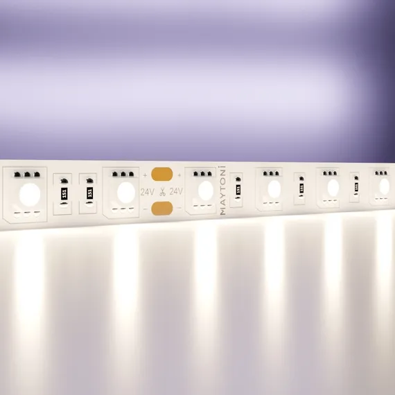 Светодиодная лента 24В 5050 14,4Вт/м 4000K 5м IP20 Led Strip 10169