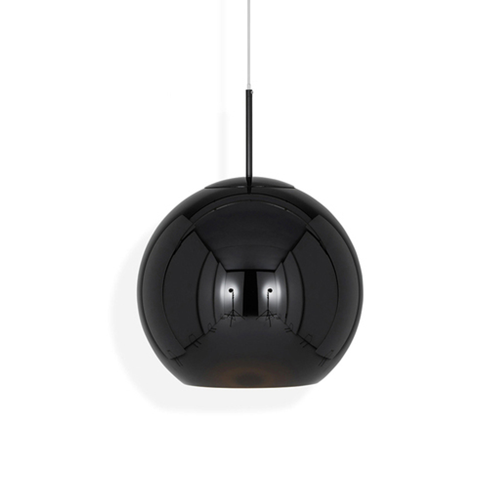 Pendant design lamp  Copper shade by Tom Dixon (Black,  D20)