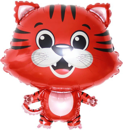 Шар (25""/64 см) Фигура, Тигренок, 1 шт. Г054