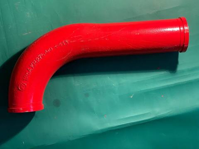 Угол бетоновода DN125*R275*90 + 411 мм