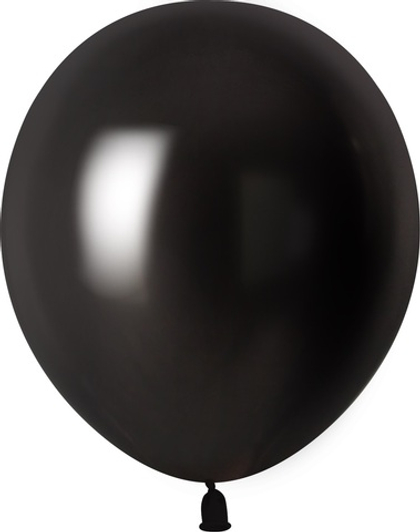 Шар (12''/30 см) Черный, металлик