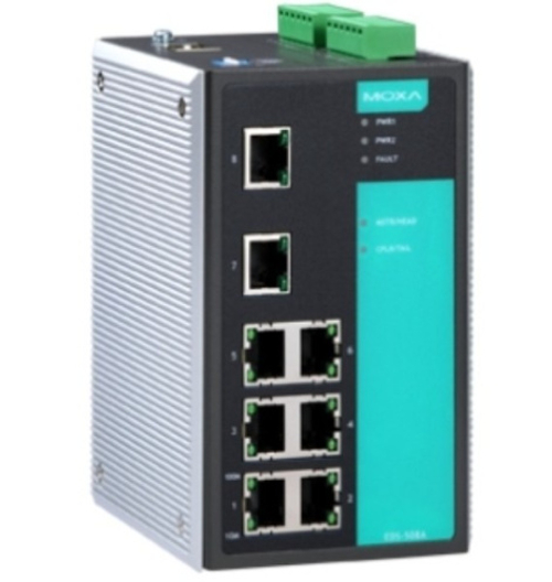 Коммутатор управляемый MOXA EDS-508A-T