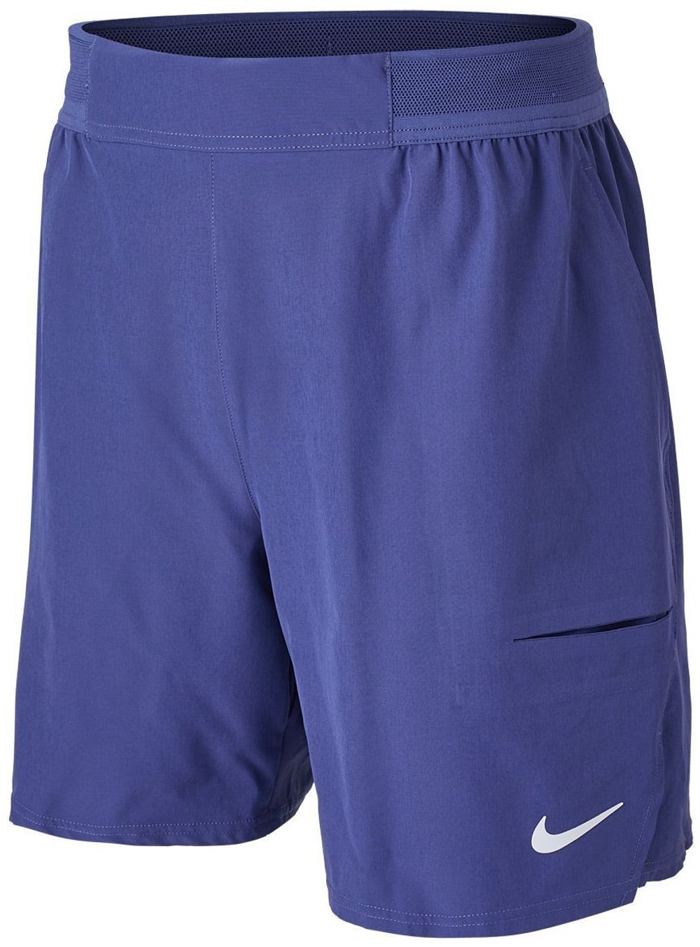 Мужские шорты теннисные Nike Court Dri-Fit Slam Short M - obsidian/dark purple dust/white