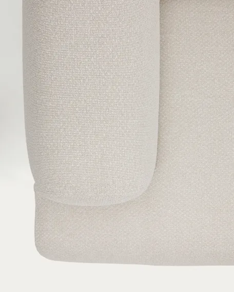 Диван Aurum 3-местный цвета экрю с откидным подголовником 234 см