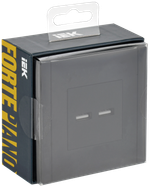 FORTE&PIANO Розетка USB A+A 3,1А FP349 серый IEK