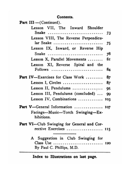 Club Swinging for Physical Exercise and Recreation. A Book of Information About All Forms of Indian Club Swinging Used in Gymnasiums and by Individuals | William Jackson Schatz