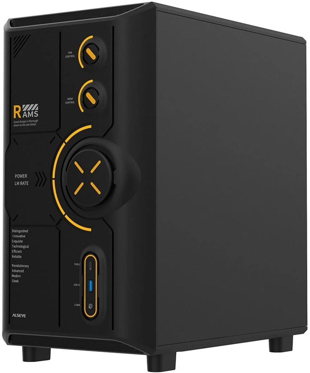 Корпус mATX ALSEYE RAMS 2.0 240-B