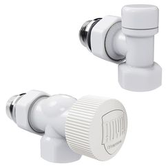 Набор термостатический осевой Royal Thermo Design 1/2quot;М30х1,5 (Белый)