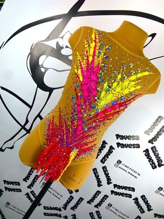 Leotards for aesthetic gymnastics