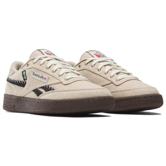 reebok Club C Series Кроссовки для скейтбординга Низкие Коричневые Мужские